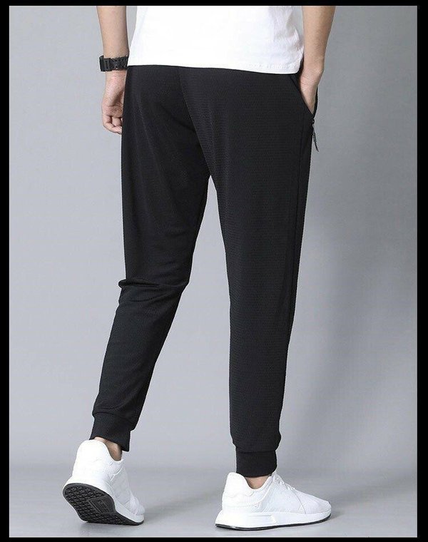 Zwart Fitness Yoga Broek - Jeroen