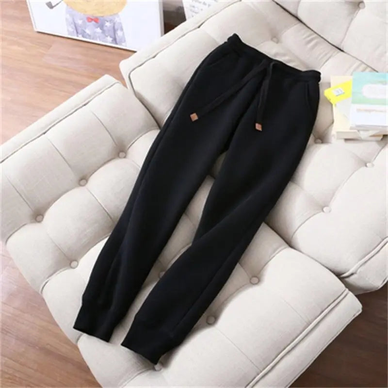 Winter-Klare CozyFleece: Dames Sportief Effen Kleur Hoodie Pak