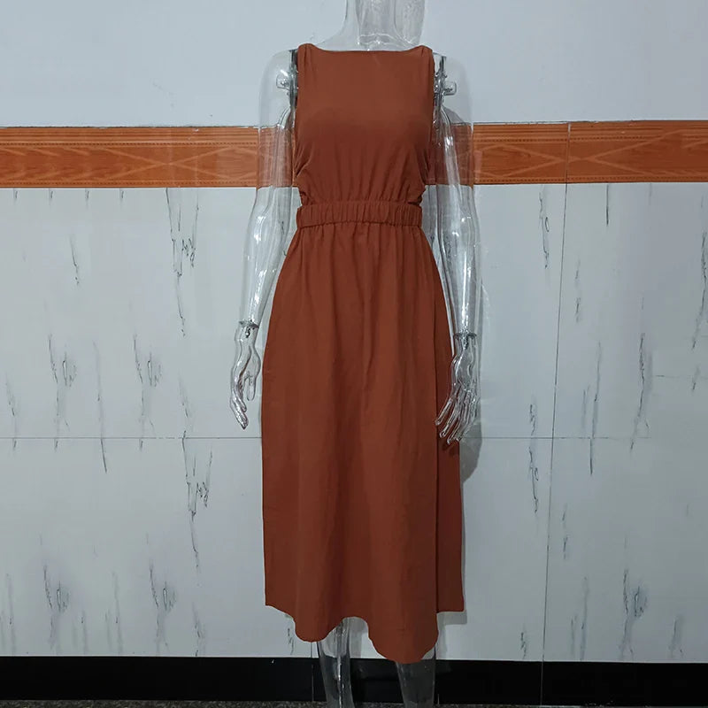 Zwart Elegant Zomerjurk - Belle