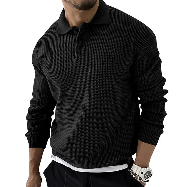 Chique Lange Mouw Polo: Comfort & Stijl