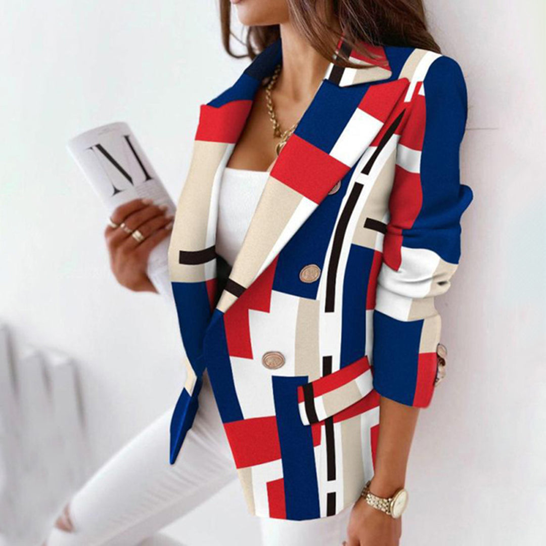 Lois - Geruite Blazer