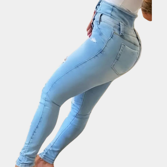 Uma - Gescheurde Skinny Jeans