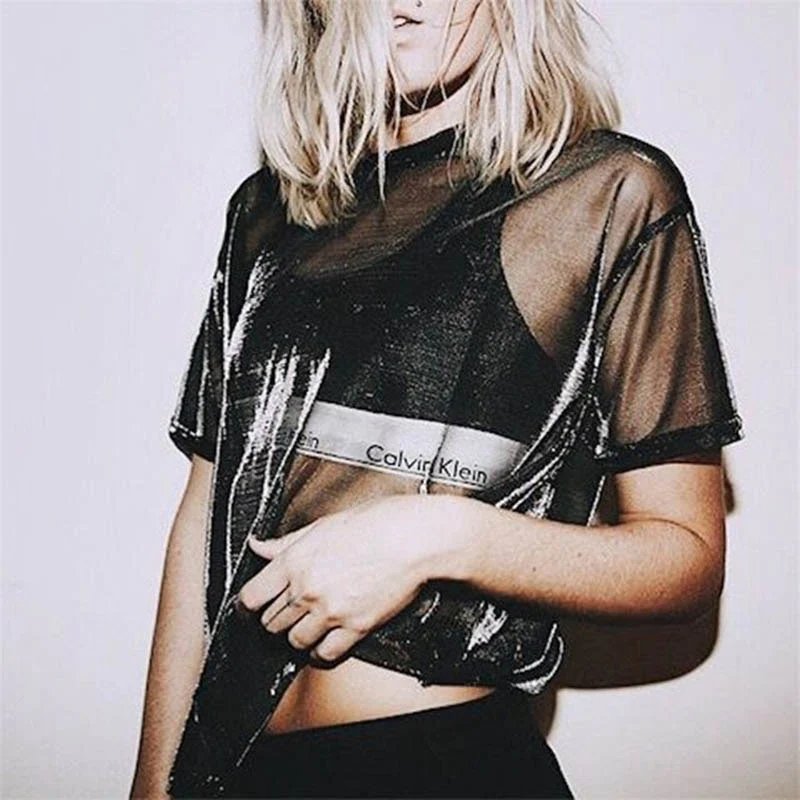 Tinka - Stijlvolle Sheer Top