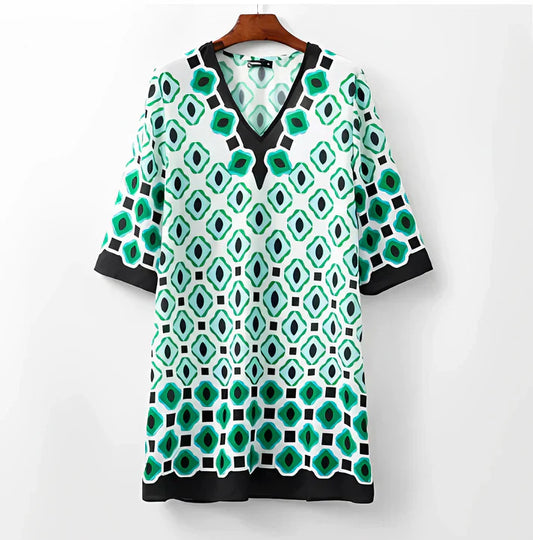 Jurk louise gemaakt door vrouwen