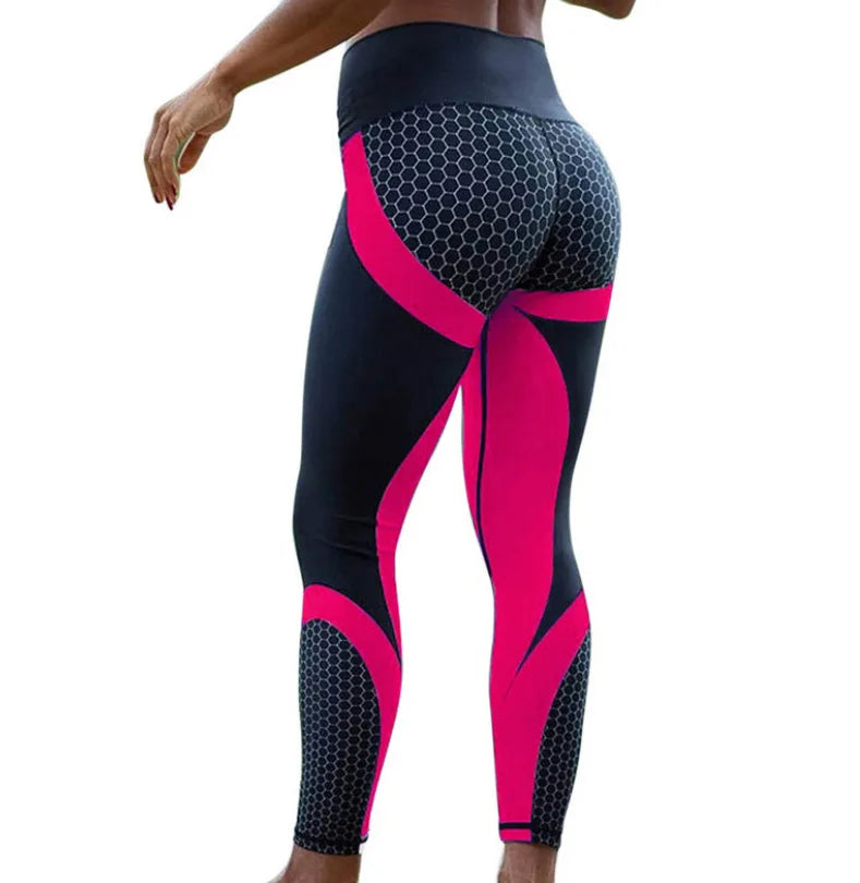 Boost & Sculpt: Chique Colorblock High-Waist Leggings
