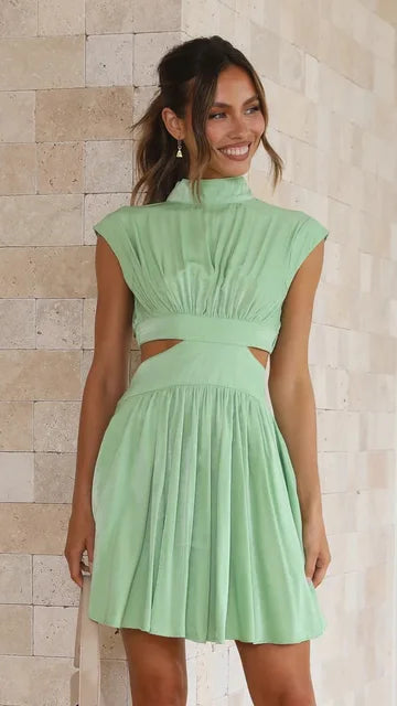 Zwarte Elegante Mini Jurk - Julia