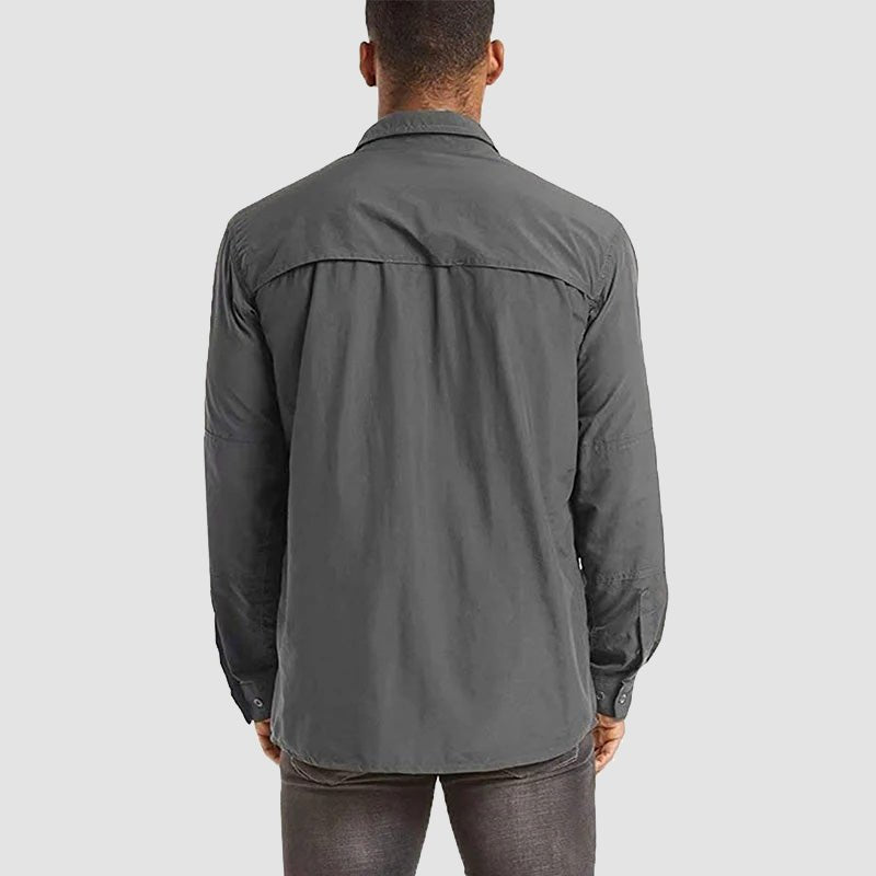 Elite Heren Tactisch Shirt: Snel Droog, UV-Bescherming & Ademend