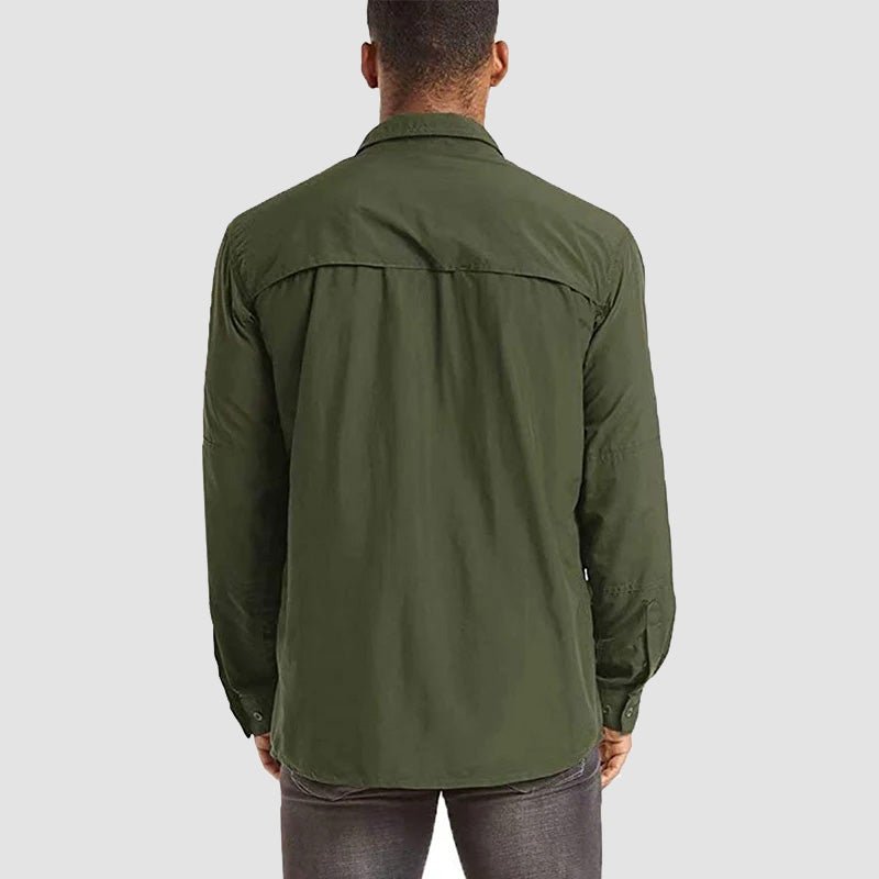 Elite Heren Tactisch Shirt: Snel Droog, UV-Bescherming & Ademend