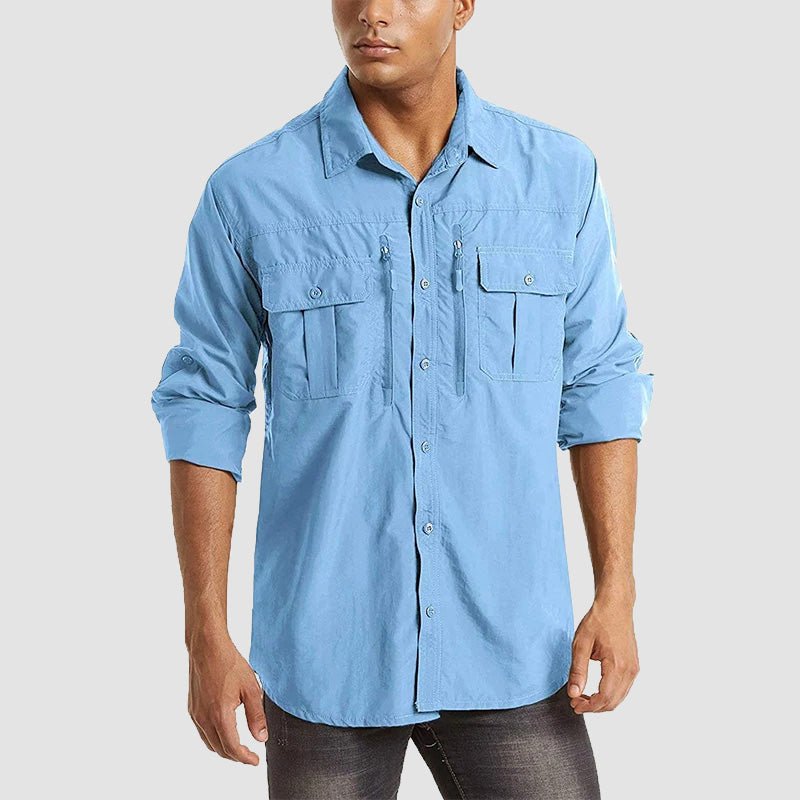Elite Heren Tactisch Shirt: Snel Droog, UV-Bescherming & Ademend