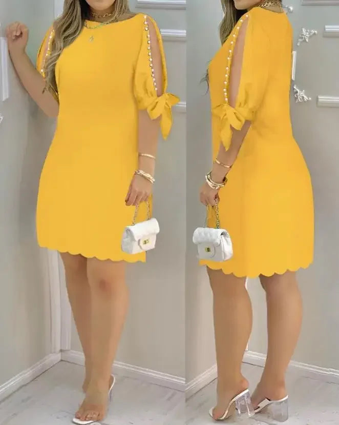 Navyblauwe Mini-Jurk Deva