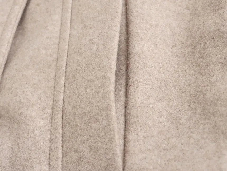 Chique Lange Wollen Jas: Stijl & Warmte