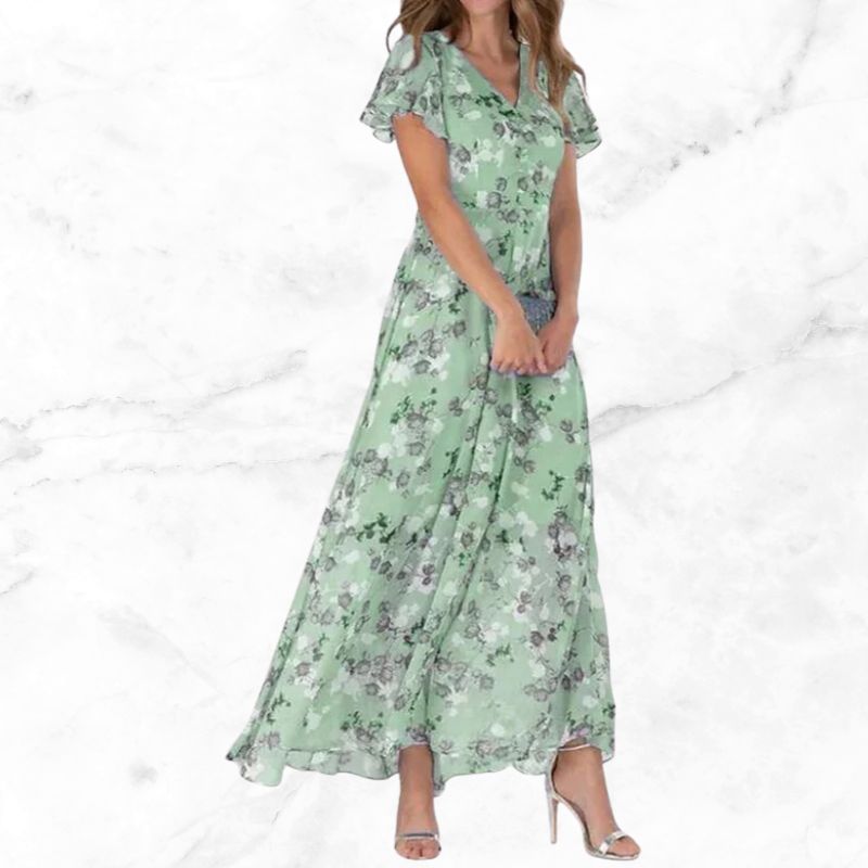 Bo - Vintage Bloemenjurk
