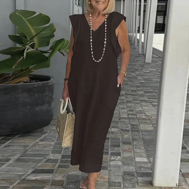 Jorinde - Zomerjurk Met V-hals