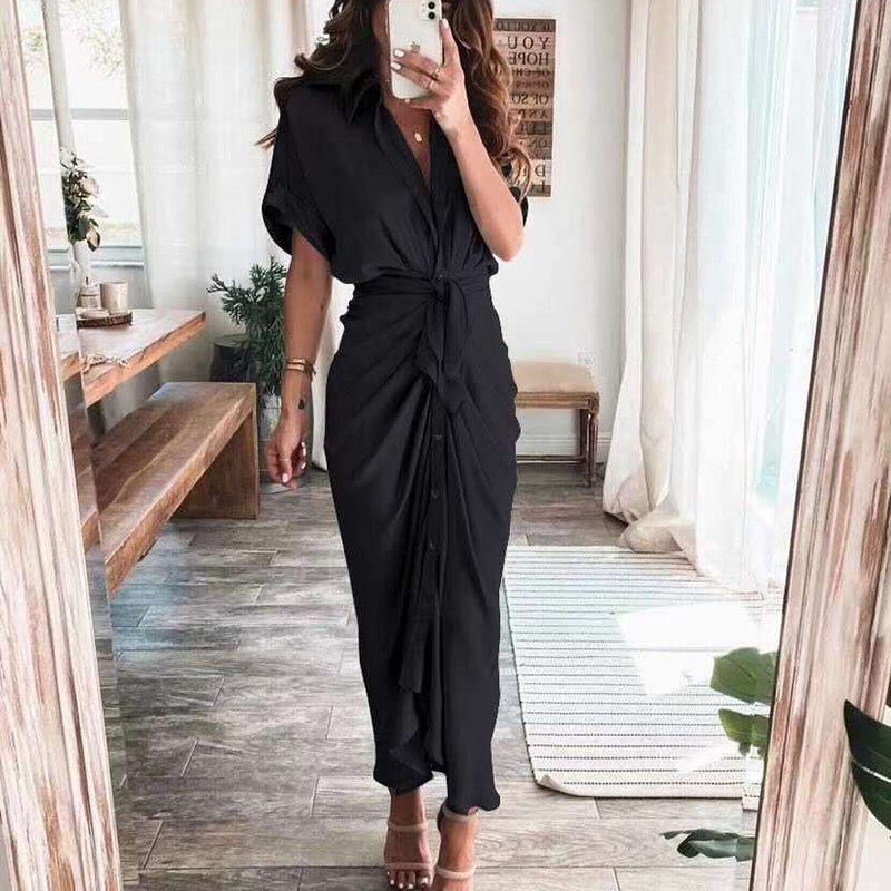 Vianne - Zacht en Casual Wikkeljurk