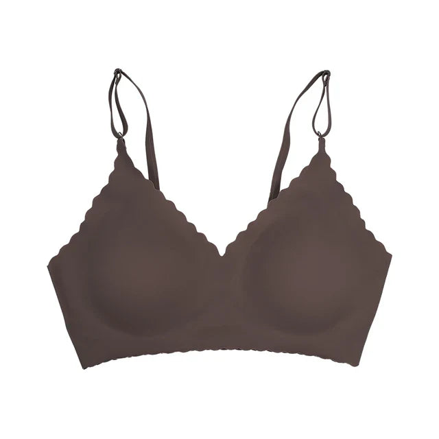 Camille - Milk Brown Naadloze Yogabra
