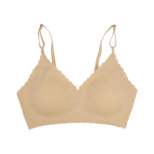 Camille - Milk Brown Naadloze Yogabra