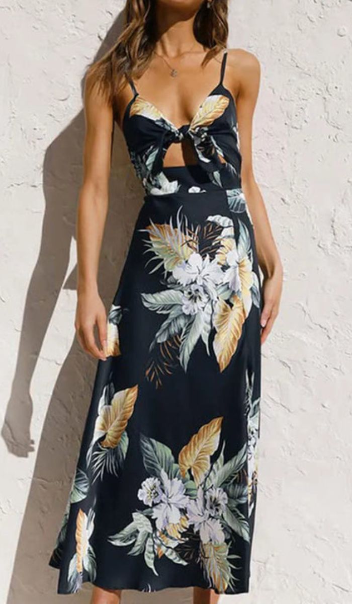Quintia - Jurk Met Bloemenprint
