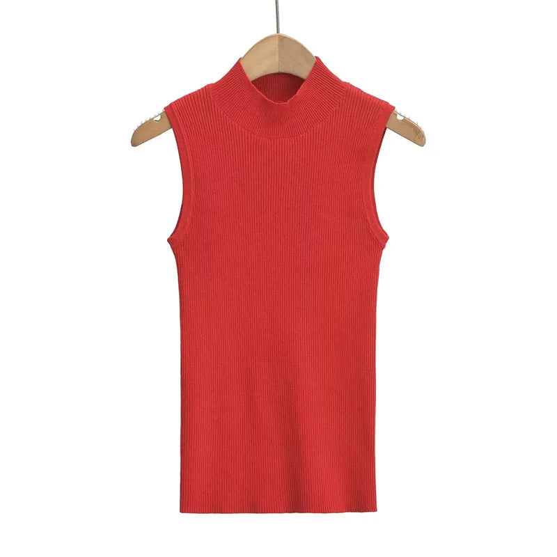 Katelijn - Geribbelde Tank Top