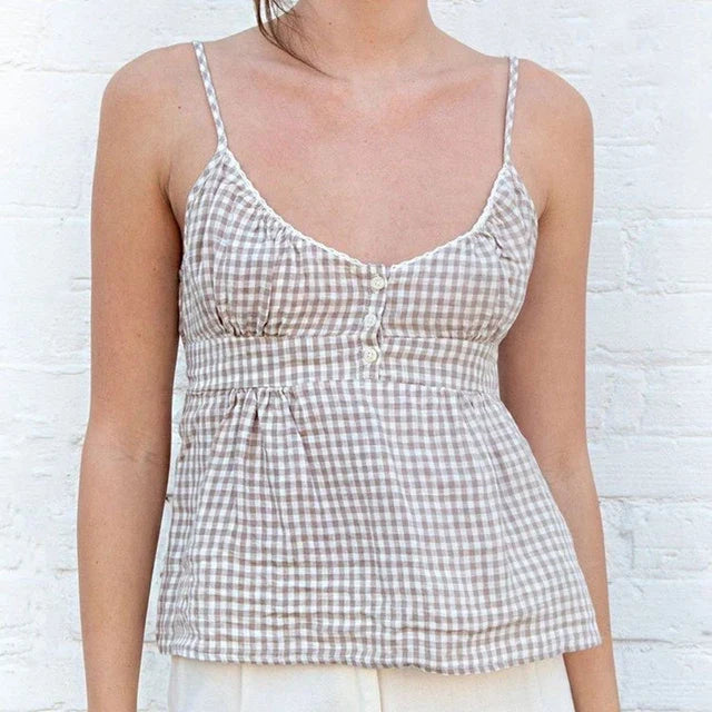 Noura - Wit Kanten Crop Top Vintage