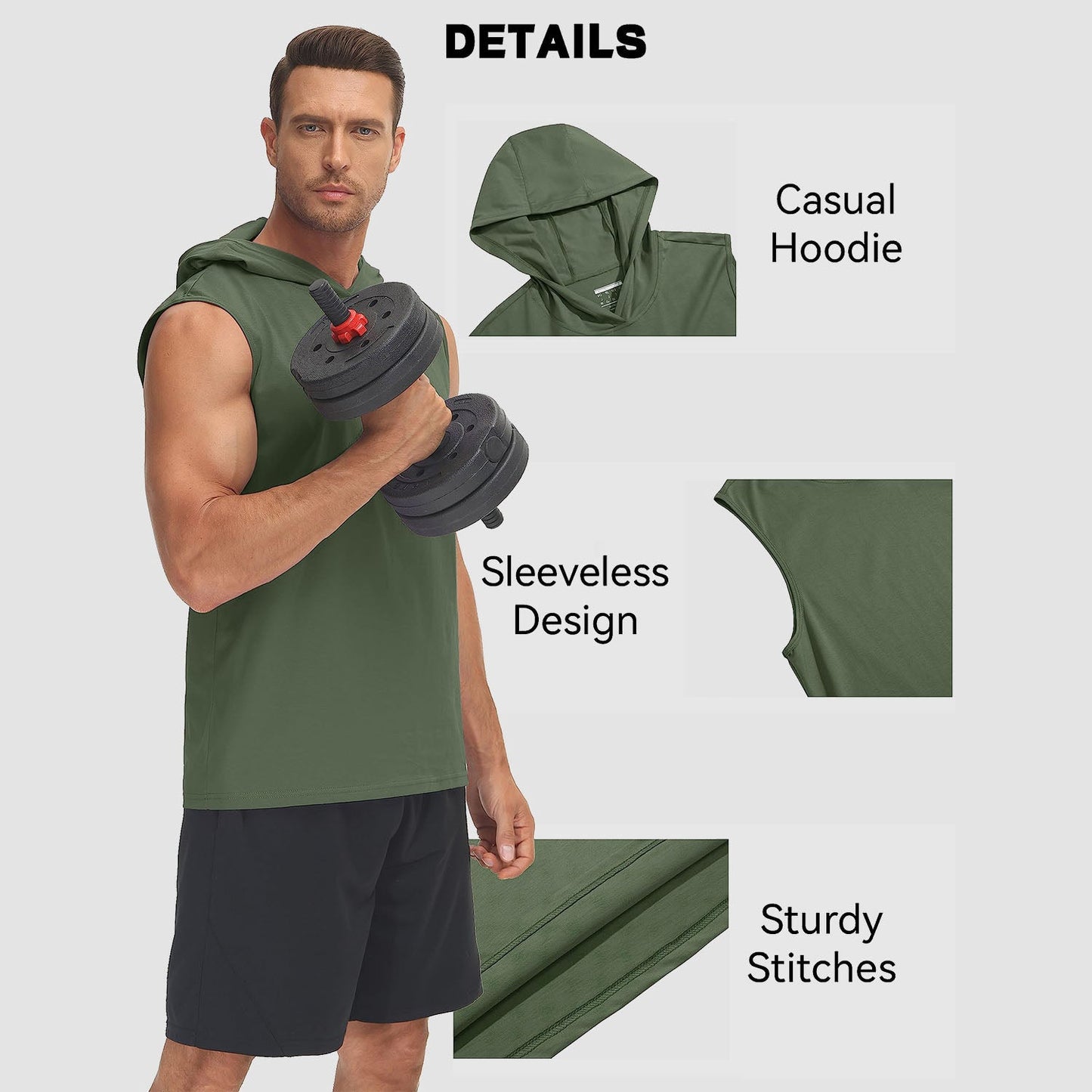 Zomerse Hoodie Tanktop: Mouwloos, Katoen & Comfort