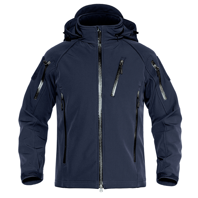 Commando-Elite: All-Weather Tactische Jas met Afneembare Capuchon – Ultieme Mix van Duurzaamheid & Comfort
