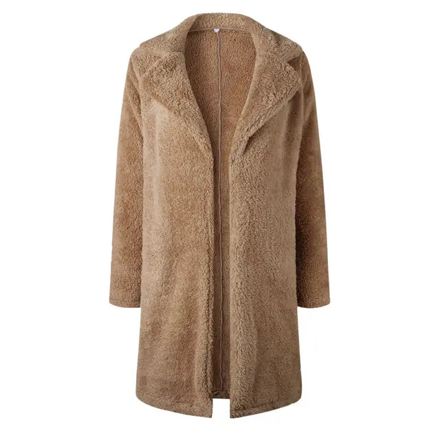Vintage Winterjas met Nepbont
