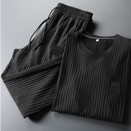 Fremont - Groene Ice Silk Lounge Set