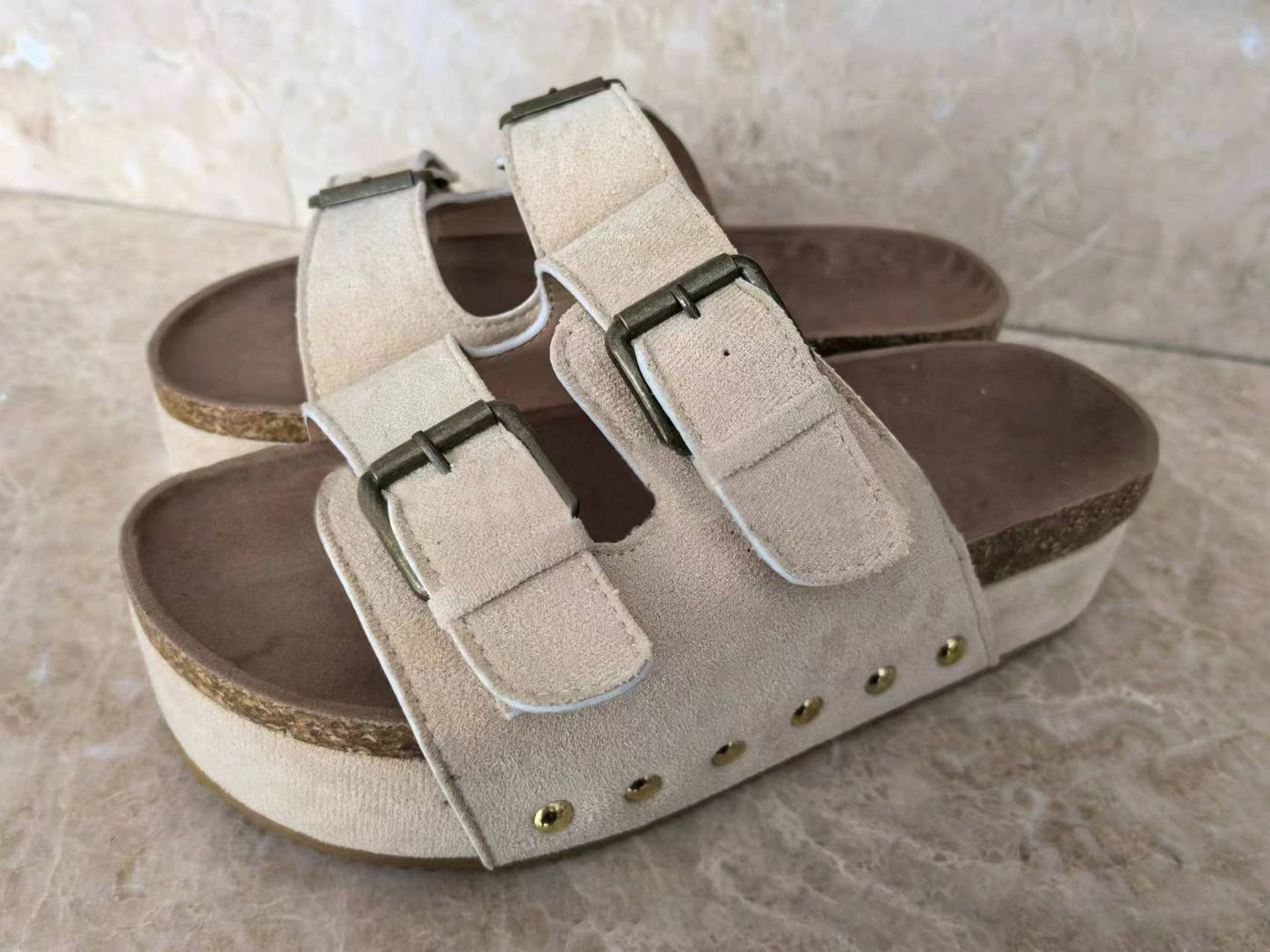 Romey - Damessandalen Met Sleehak