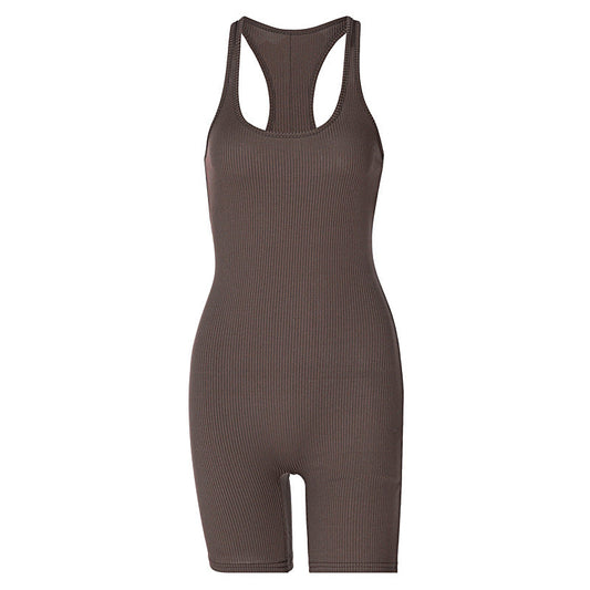 Odelia - Sexy Geribbelde Jumpsuit