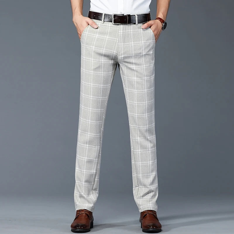 Shelton - Ademende Katoenmix Broek