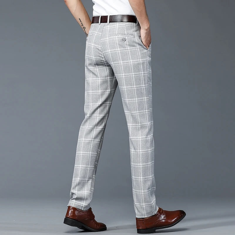 Shelton - Ademende Katoenmix Broek