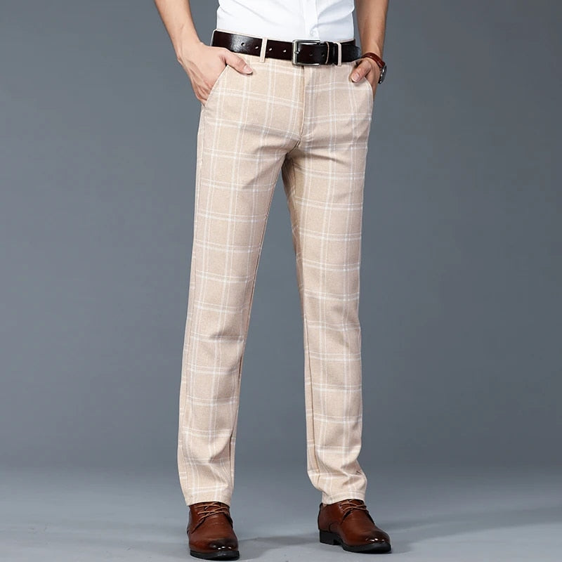 Shelton - Ademende Katoenmix Broek
