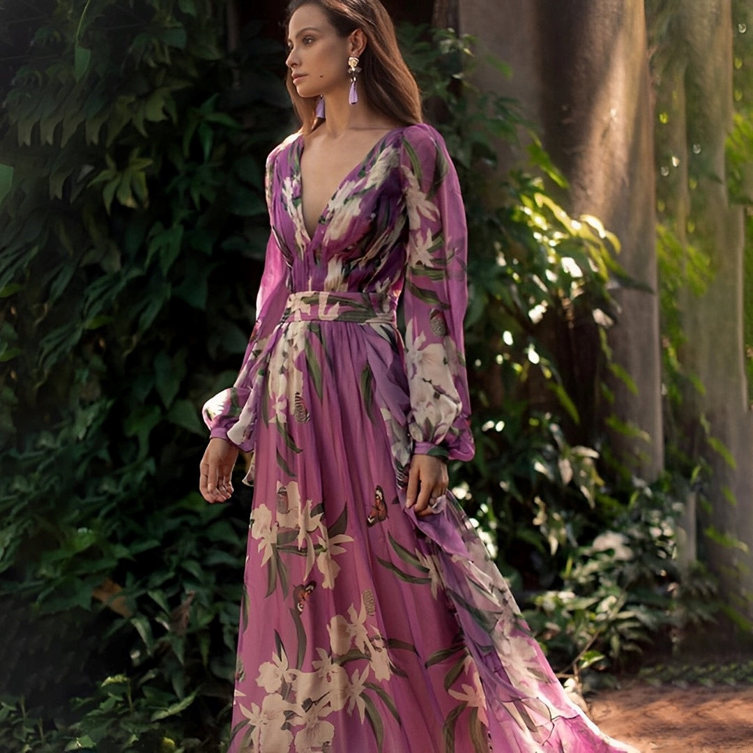 Pleun - Elegante Bohemien Jurk