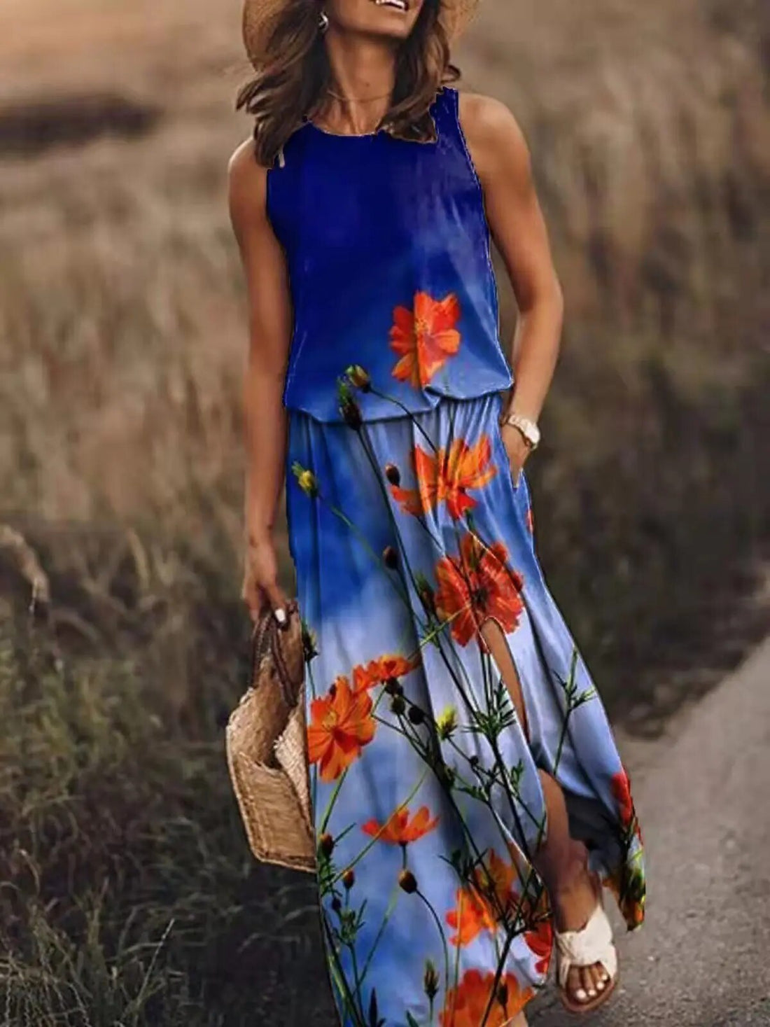 Ynske - Zomerse Maxi Jurk