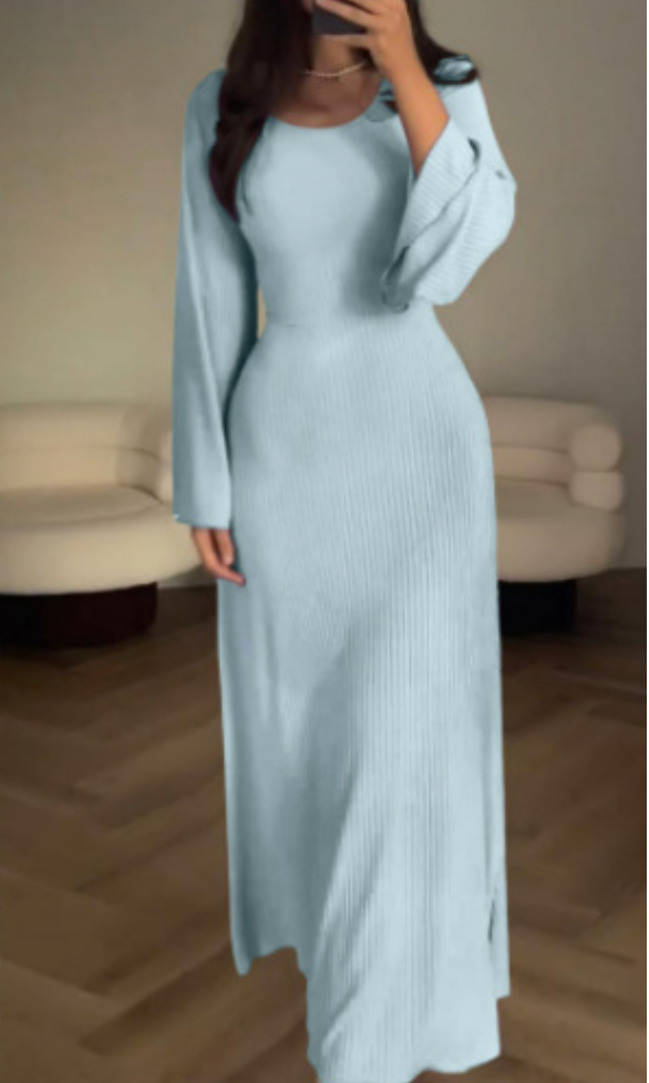 Windsess Maxi Jurk Elegant Paars - Katherina