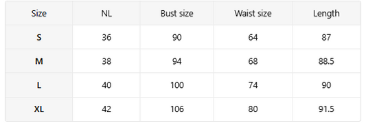 Rode Bloemenjurk - Yara