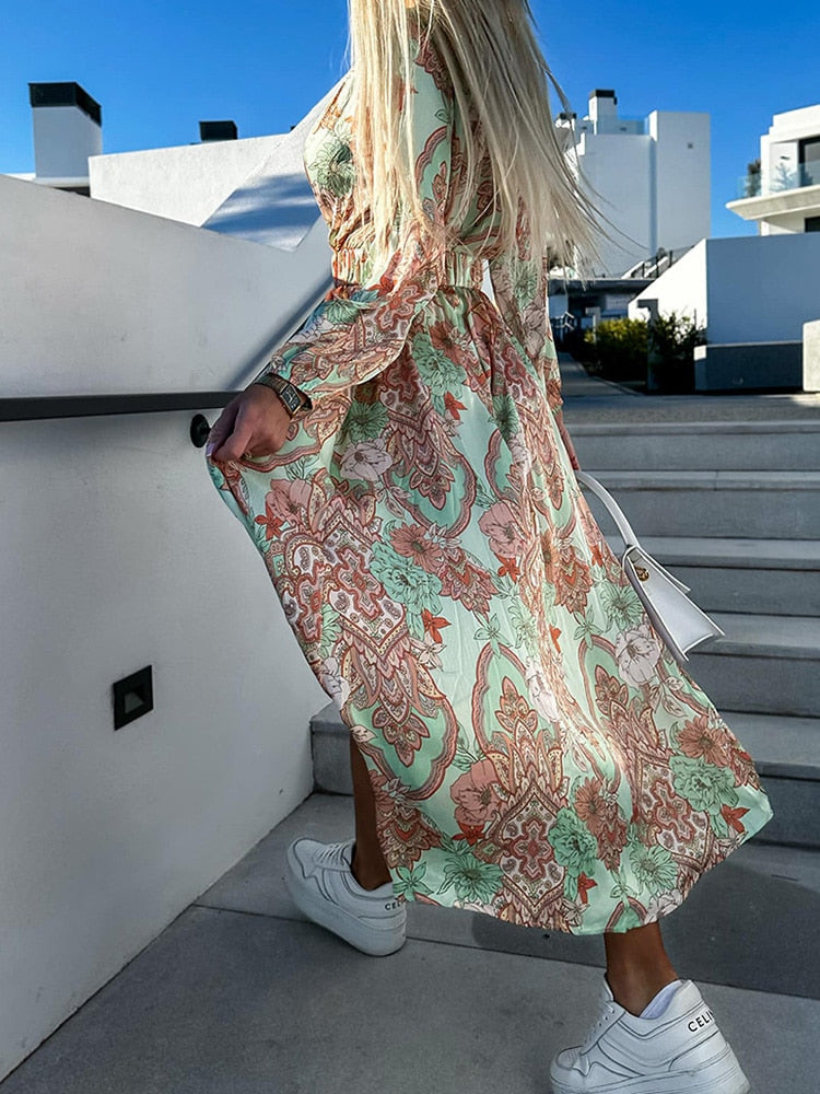 Janke - Elegante Midi Jurk