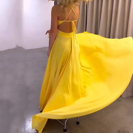 Tessie - Split Maxi-jurk