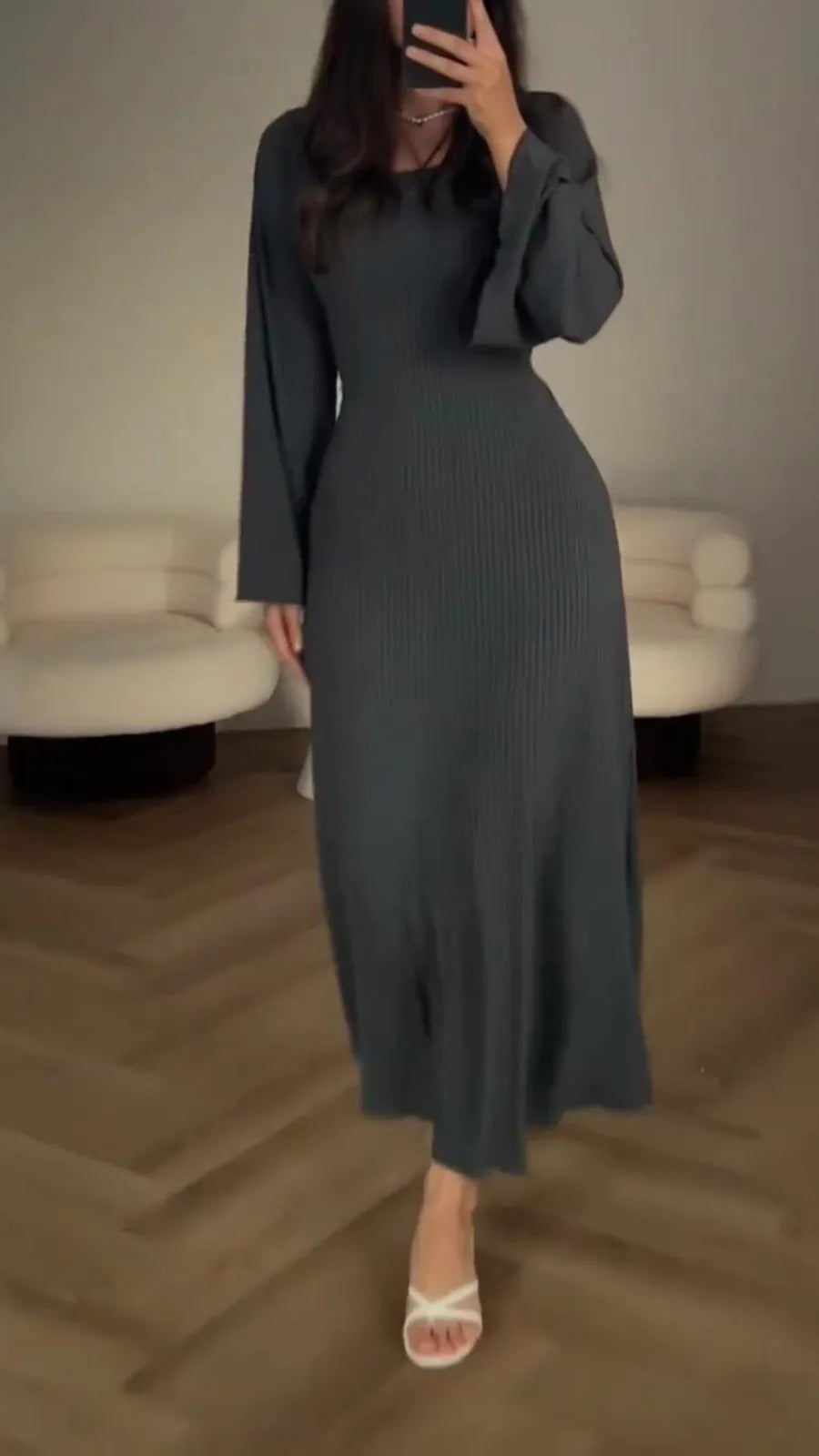 Windsess Maxi Jurk Elegant Paars - Katherina