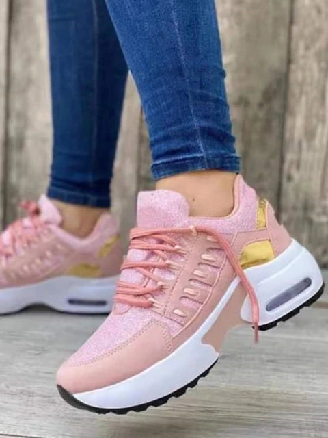 Roze Orthopedische Sneakers - Fleur