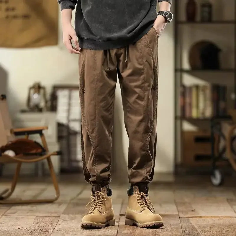 Khaki Cargo Broek - Milan