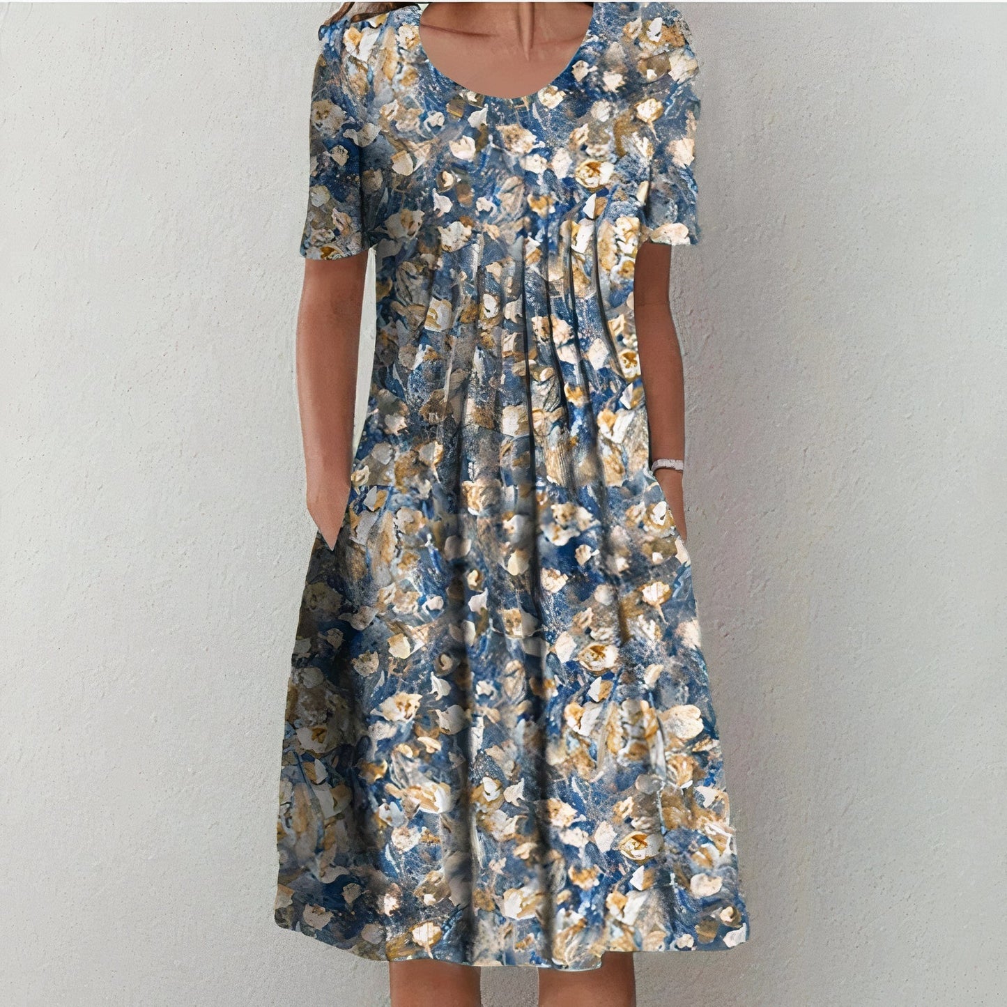 Lieke - Elegante Katoenen Jurk