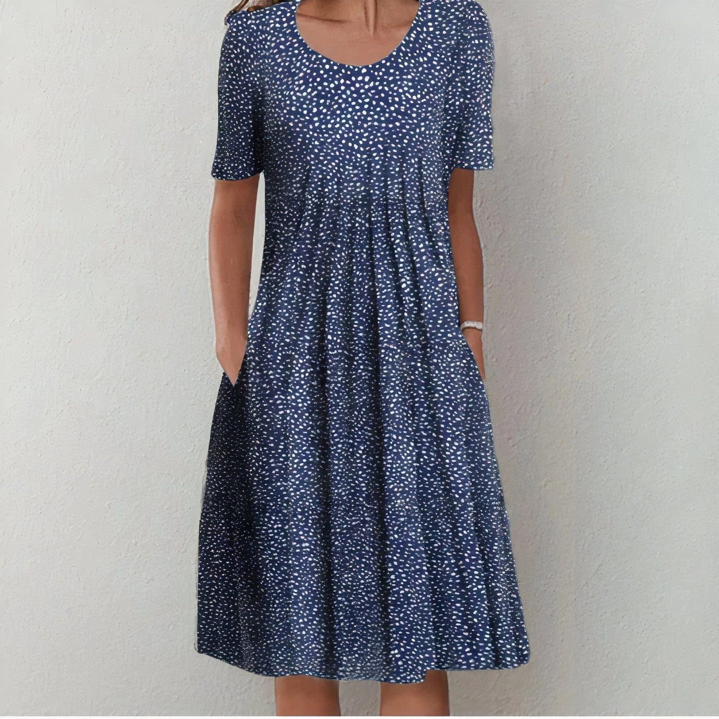 Lieke - Elegante Katoenen Jurk
