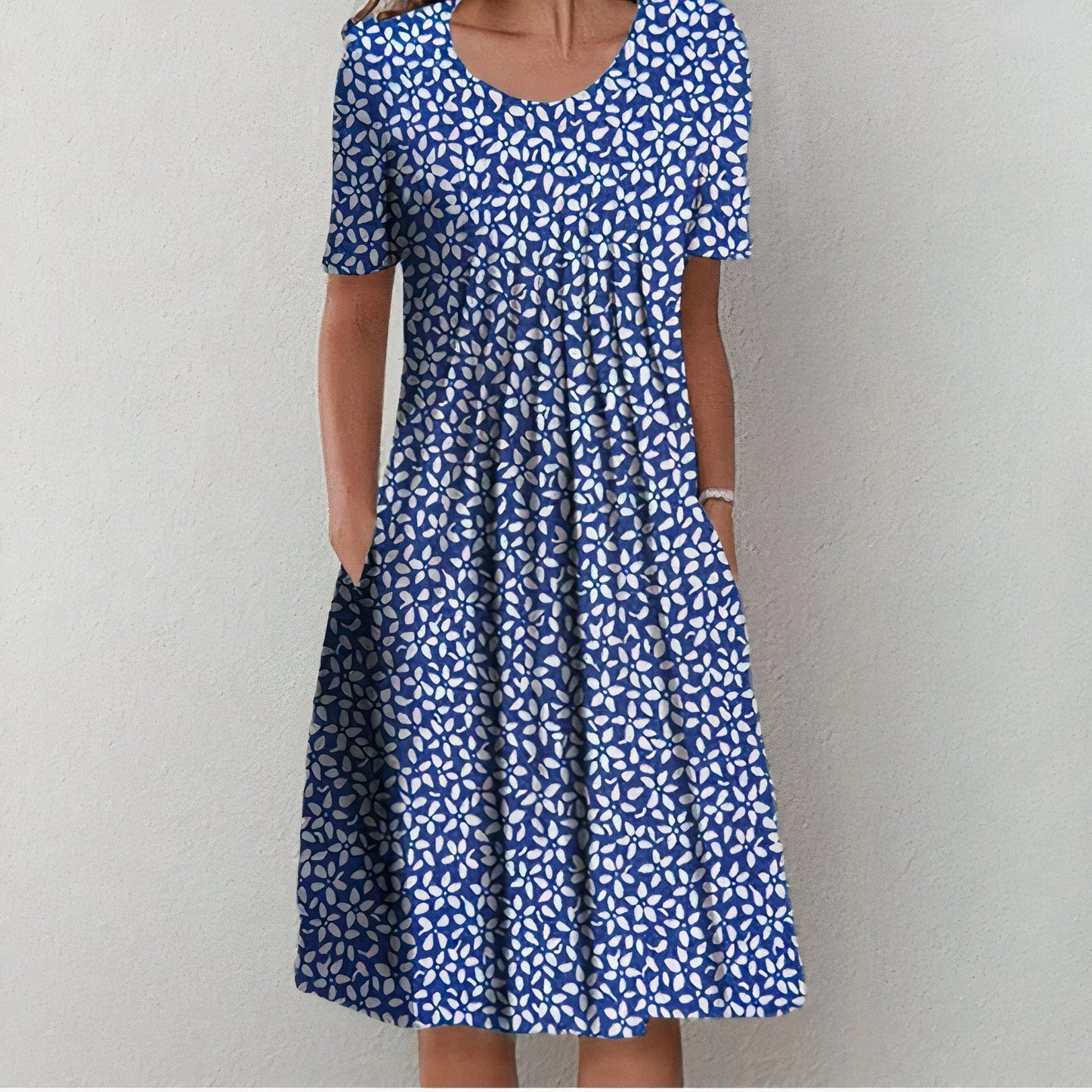 Lieke - Elegante Katoenen Jurk