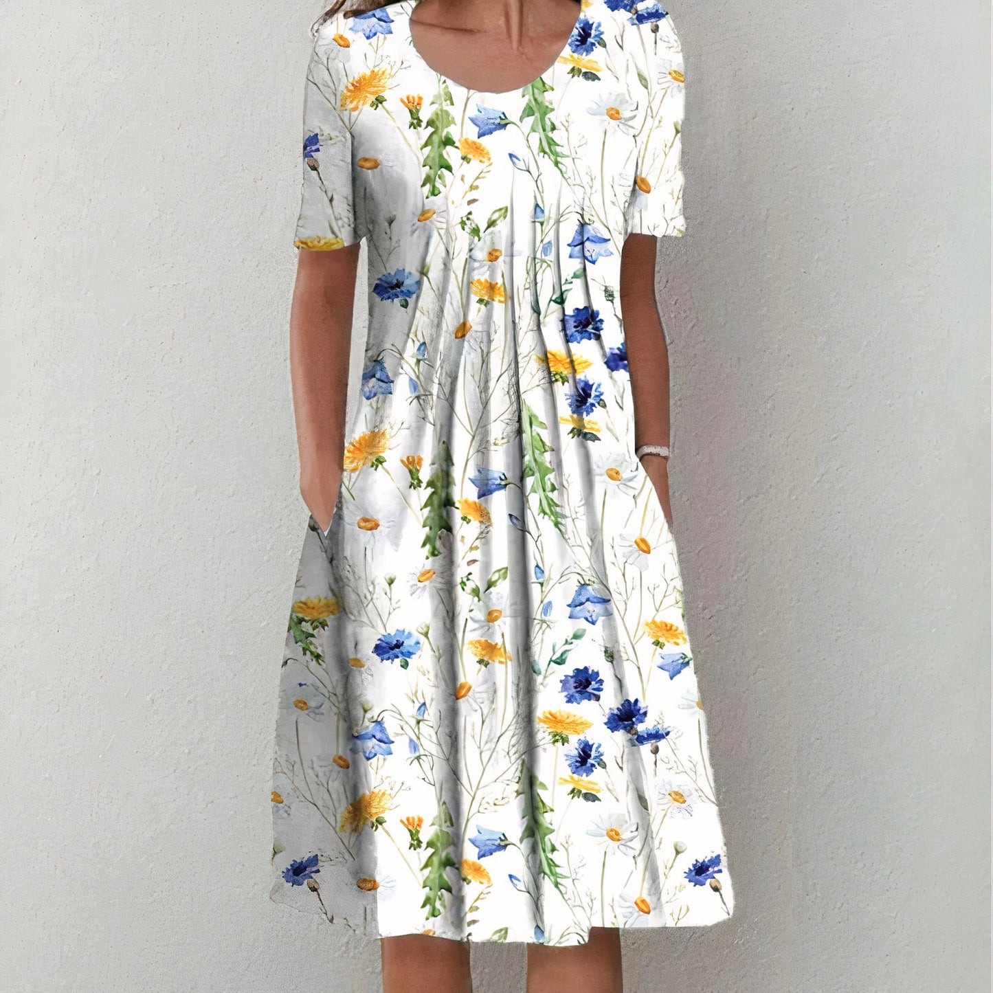 Lieke - Elegante Katoenen Jurk