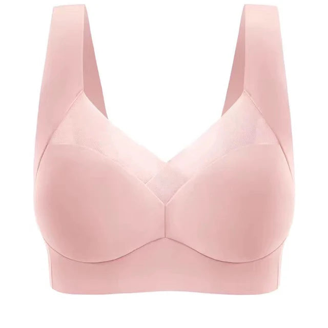 Zwarte Naadloze IJszijden BH - Liana