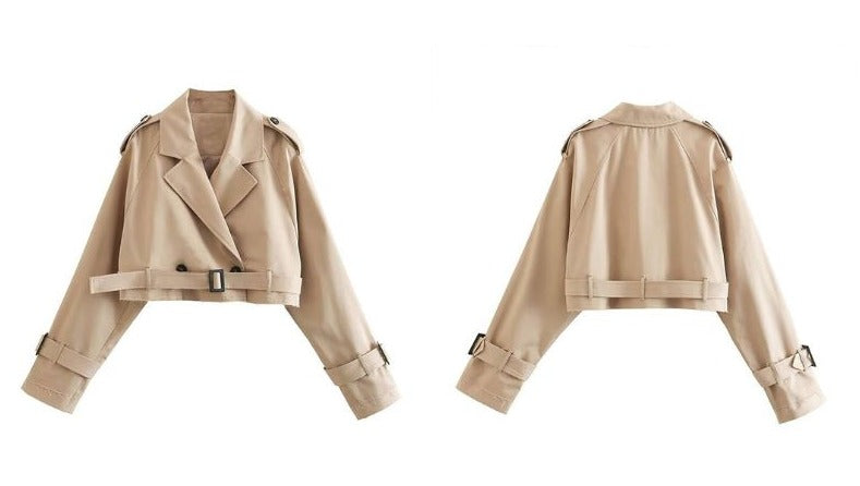 Catelijne - Stijlvolle Cropped Jas