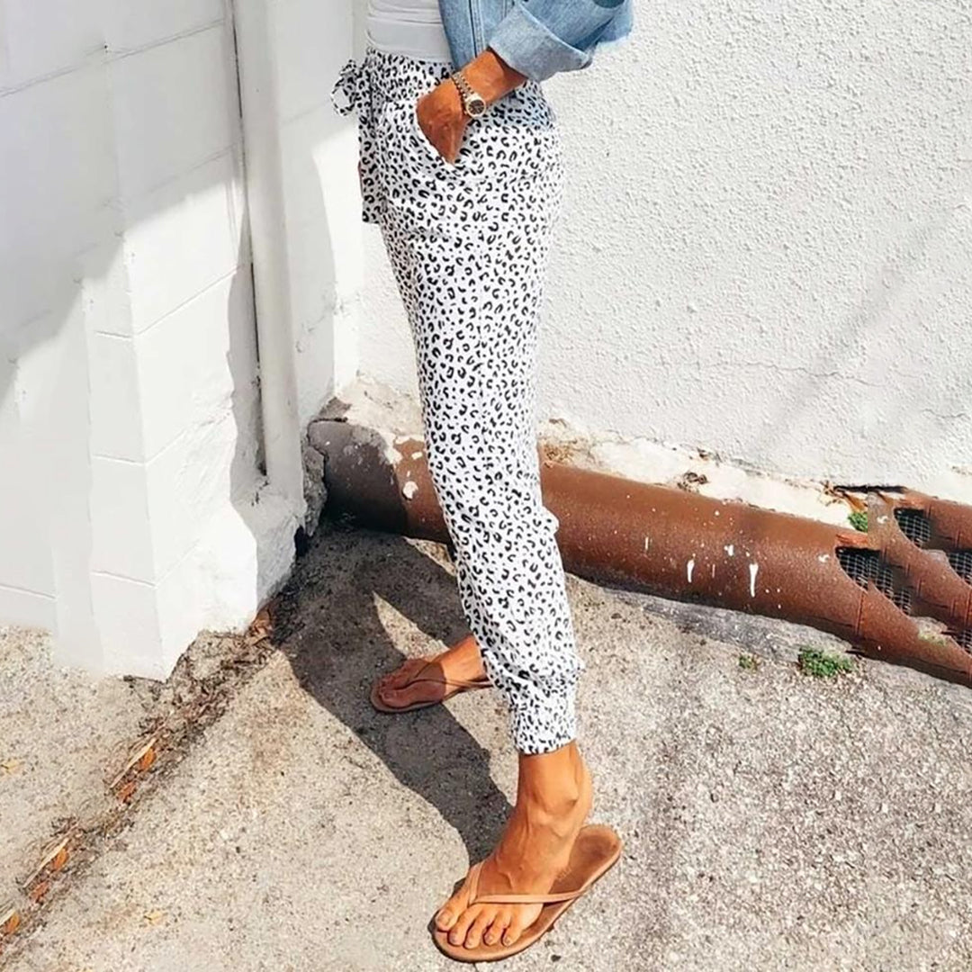Willeke - Broek Met Luipaardprint