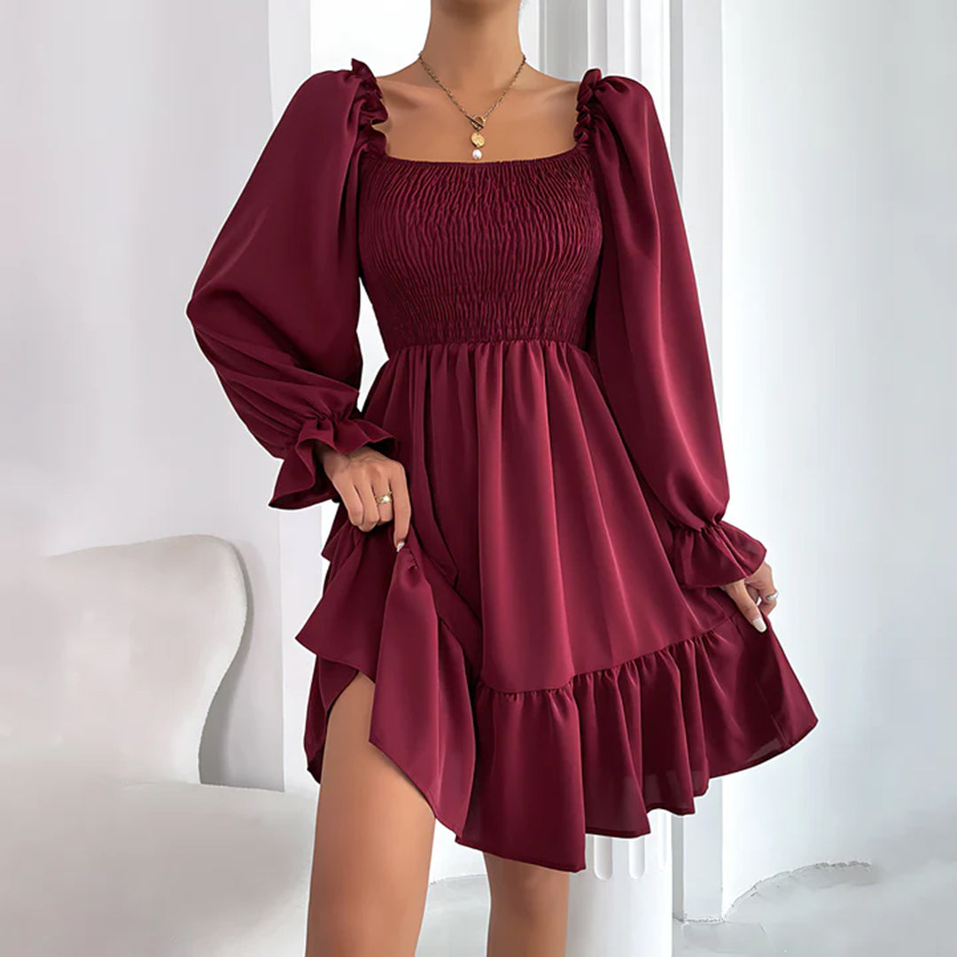 Dilara - Elegante Volants Jurk