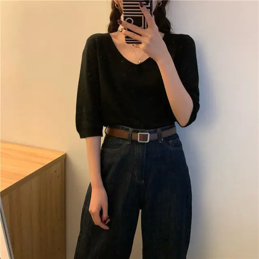 Abrikoos Dames Shirt - Mila